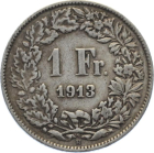 1 Franken 1913 B - ss